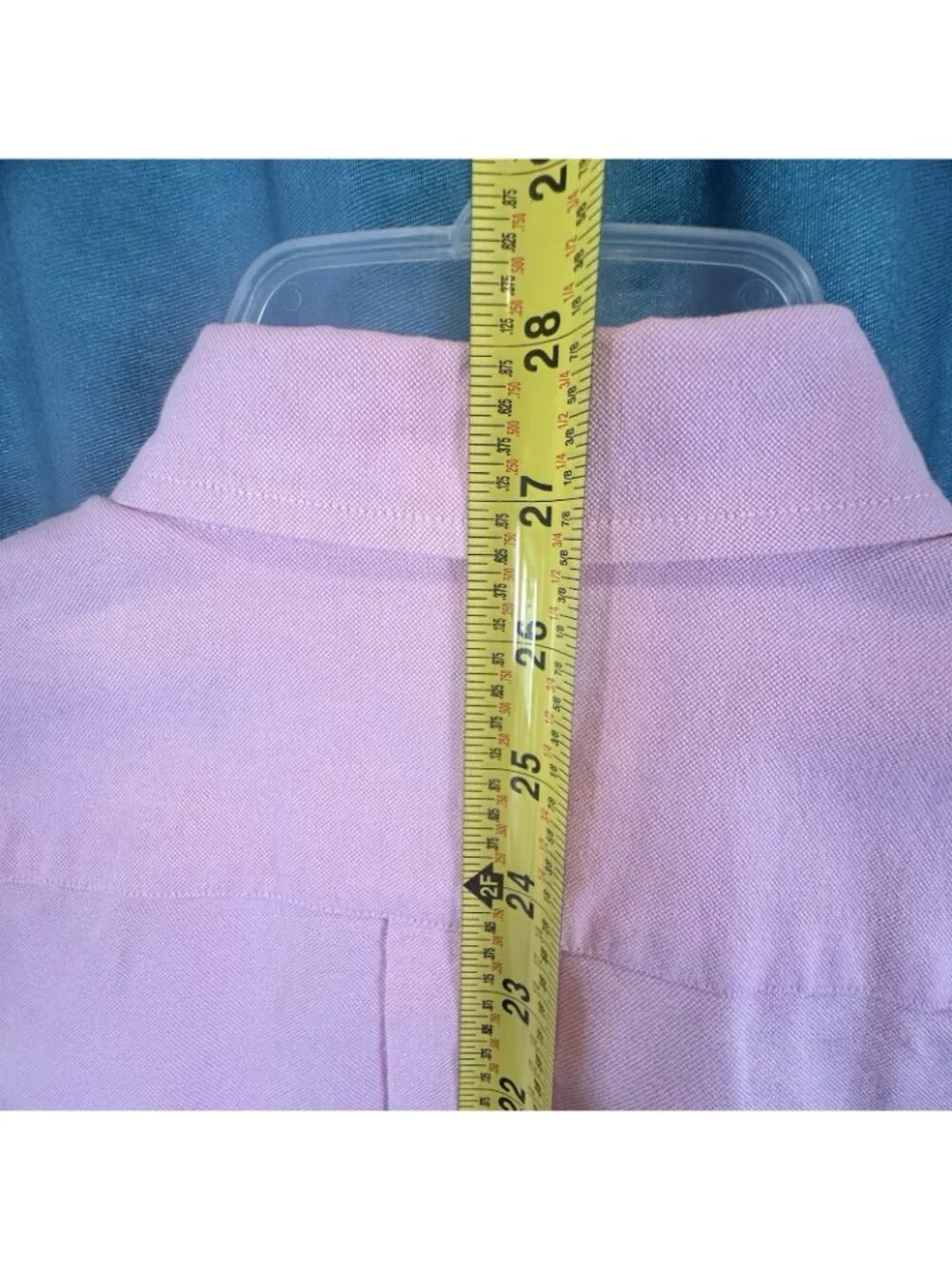 Ralph Lauren VTG Pink Classic Fit Oxford Button Down Shirt Pony Boys 14 Womens S